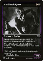 Mindleech Ghoul from Innistrad: Double Feature painted by Alex Brock