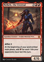 Neheb, the Eternal from Amonkhet Remastered painted by Chris Rahn