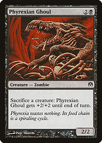 Phyrexian Ghoul from Duel Decks: Phyrexia vs. the Coalition painted by Pete Venters