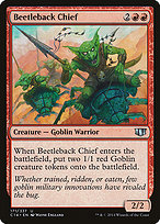 Beetleback Chief from Commander 2014 painted by Wayne England