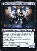 Jerren, Corrupted Bishop // Ormendahl, the Corrupter