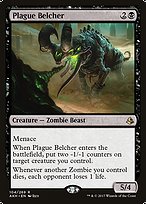 Plague Belcher from Amonkhet painted by Izzy