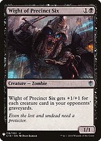 Wight of Precinct Six from Mystery Booster painted by Ryan Barger