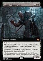 Cemetery Desecrator from Magic Online Promos painted by Dan Scott