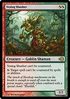 Vexing Shusher from Magic Online Promos painted by Cyril Van Der Haegen