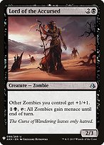 Lord of the Accursed from Mystery Booster painted by Grzegorz Rutkowski