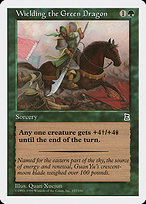 Wielding the Green Dragon