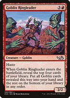 Goblin Ringleader from Duel Decks Anthology: Elves vs. Goblins painted by Mark Romanoski