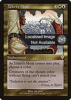 Teferi's Moat · Invasion (INV) #279 · Scryfall Magic: The