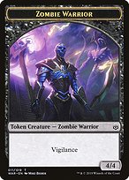 Zombie Warrior from War of the Spark Tokens painted by Mike Bierek