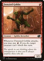 Frenzied Goblin from Jumpstart 2022 painted by Randy Vargas