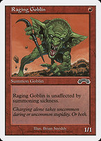 Raging Goblin from Anthologies painted by Brian Snõddy