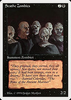 Scathe Zombies from Summer Magic / Edgar painted by Jesper Myrfors