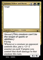 Autumn Willow and Baron Sengir