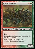 Boggart Ram-Gang from Magic Online Promos painted by Lucio Parrillo