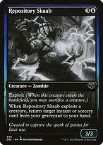 Repository Skaab from Innistrad: Double Feature painted by Olivier Bernard