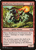 Mudbutton Torchrunner from Duel Decks Anthology: Elves vs. Goblins painted by Steve Ellis