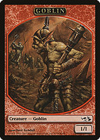 Goblin from Duel Decks: Elves vs. Goblins Tokens painted by Dave Kendall