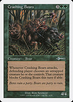 Crashing Boars