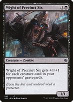 Wight of Precinct Six from Jumpstart painted by Ryan Barger