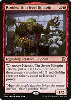 Krenko, Tin Street Kingpin from Dominaria United Commander painted by Mark Behm