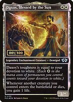 Daxos, Blessed by the Sun