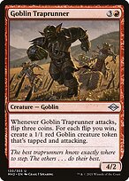 Goblin Traprunner from Modern Horizons 2 painted by Craig J Spearing