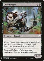 Gravedigger from Mystery Booster painted by Dermot Power