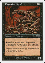 Phyrexian Ghoul from Battle Royale Box Set painted by Pete Venters