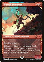 Warren Instigator from Secret Lair Drop painted by Matteo Bassini
