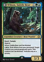 Wilson, Subtle Bear