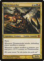 Thraximundar from Alara Reborn painted by Raymond Swanland