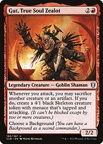 Gut, True Soul Zealot from Commander Legends: Battle for Baldur's Gate painted by Wayne Reynolds