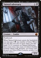 Tainted Adversary from Innistrad: Midnight Hunt Promos painted by Tuan Duong Chu