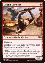 Goblin Gaveleer from Double Masters painted by Svetlin Velinov