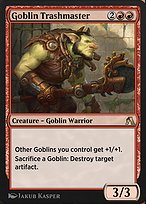 Goblin Trashmaster from Arena Beginner Set painted by Jakub Kasper