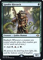 Ignoble Hierarch from Modern Horizons 2 Promos painted by Mark Zug