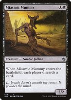 Miasmic Mummy from Jumpstart painted by E. M. Gist