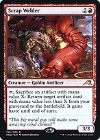 Scrap Welder from Kamigawa: Neon Dynasty Promos painted by Simon Dominic