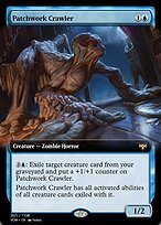 Patchwork Crawler from Magic Online Promos painted by Fesbra