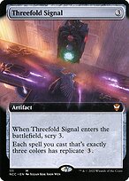 Threefold Signal