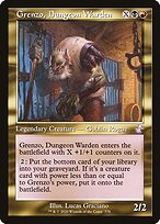 Grenzo, Dungeon Warden from Time Spiral Remastered painted by Lucas Graciano