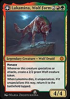 Lukamina, Wolf Form