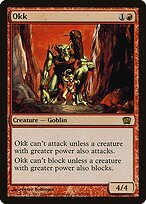 Okk from Eighth Edition painted by Peter Bollinger