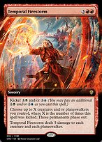 Temporal Firestorm