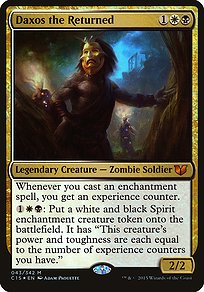 Daxos the Returned from Commander 2015 Oversized painted by Adam Paquette