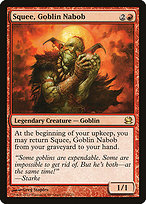 Squee, Goblin Nabob from Modern Masters painted by Greg Staples