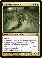 Vulturous Zombie from Commander 2011 painted by Greg Staples