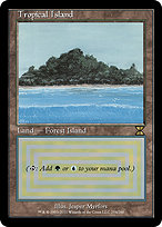 Tropical Island · Masters Edition IV (ME4) #254 · Scryfall Magic The 