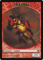 Goblin from Duel Decks: Knights vs. Dragons Tokens painted by Brandon Kitkouski